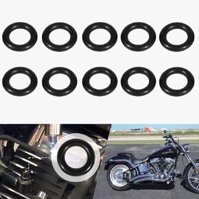 10PCS Replacement Fuel Line Male End O-Ring for Fuel Injected Harley Davidsons 2001+ (Except V-Rods) MC600-5