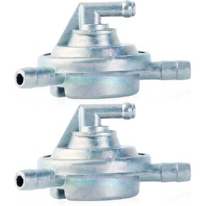 Vacuum Fuel Pump Gas Valve Petcock Switch for GY6 50cc 60cc 80cc 90cc 110cc 125cc 150cc 200cc 250cc 139QMB 152QMI 157QMJ ATV Scooter Go Kart Moped Motorcycle Chinese Roketa Sunl Taotao 3 Port