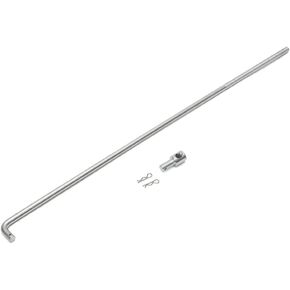 Throttle Rod 14.96" Throttle Linkage Universal Car Clip Accelerator Adjustable for Camaro 1967-1969 | Nova 1968-1969 | Chevelle and El Camino 1964-1969