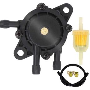 Fuel Pump for Kohler 17HP-25 HP Small Engine Lawn Mower Tractor, Gas Vacuum Fuel Pump with Fuel Filter for Honda Yamaha Briggs & Stratton 491922 691034 692313 808492 808656 John Deere