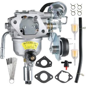 541-0765 Carburetor Fits for Onan 5500 7000 Grand Marquis Gold Generator HGJAA HGJAB-901D HGJAB-900 5.5HGJAB-6755K Replaces 5410765, 146-0774, 141-0983 With Cleaning Brush and Gaskets