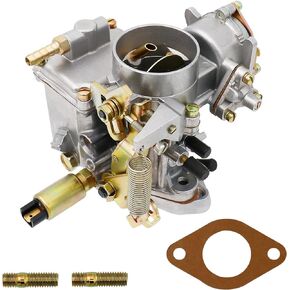 30/31 PICT-3 Carburetor for VW Beetle 113129029A Air Cooled Type 1 2 3 4 Bug Bus Gghia 1975-1982 Engine with Single Port 1500CC Manifold Automatic Choke Carb 027H117510E