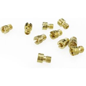 Glixal GY6 49cc 50cc 80cc 100cc CVK Carburetor Carb Main Jet 139QMB 139QMA #78#80#85#87#88#90#92#94#96#98 (10 pcs set)