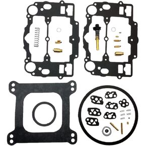 Trucktok Carburetor Rebuild Kit Replacement for 1400 1404 1405 1406 1407 1409 Carburetor Automotive 500 600 700 800 CFM Marine Carburetor 809064 Carter 9000 Series