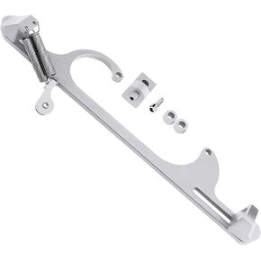 Endxedo Throttle Cable Bracket for 4150 4160 Series Adjustable Carburetor Bracket Aluminum Throttle Brackets (Black)