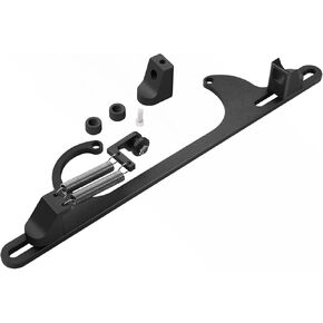 TEMSONE 4150 4160 Series Throttle Cable Bracket Billet Aluminum Anodized Throttle Brackets Return Spring Adjustable Black in Kuwait