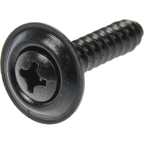 Dorman 961-201 Trim Screw - Black Sems Head - No. 10 x 1 In., 5 Pack