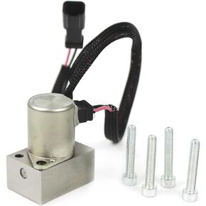 SV 43# 702-21-57500 702-21-55901 Hydraulic Pump Solenoid Valve (3 holes) for Komatsu PC360-7 PC350-7 PC300-8 PC350-8 Excavator Solenoids Aftermarket Replacement Parts
