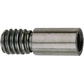 Moroso 66390 AIR CLEANER STUD ADAPTER, ADAPTS 1/4 IN. WINGNUT TO 5/16 IN. CARBURETOR