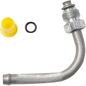 Plews & Edelmann 39139 Power Steering Line End Fitting Assembly - 17mm x Beaded Tube - 90 degree