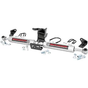 Rough Country N3 Dual Steering Stabilizer for 18-24 Jeep JL/Gladiator JT - 87304