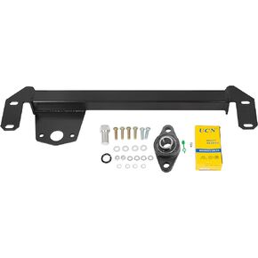ECOTRIC Steering Gear Box Stabilizer Bar Compatible with 1994-2002 Dodge Ram 1500 2500 3500 4WD 4x4 Replace Number for #1032004