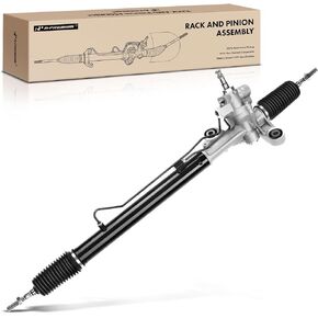 A-Premium Power Steering Rack and Pinion Assembly, with Boots, Compatible with Honda Accord 2008 2009 2010 2011 2012, L4 2.4L, Replace # 53010TA0A01, 53601TA0A02