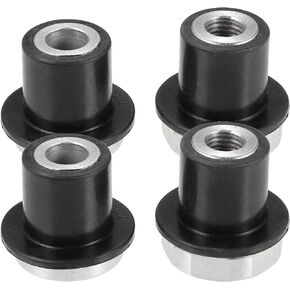 X AUTOHAUX 4pcs Steering Rack and Pinion Mount Bushing NO.52106728AC/52113031AD for Dodge for Ram 1500 2002-2012