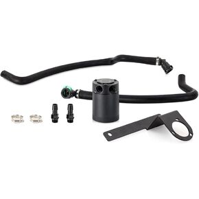 Mishimoto MMBCC-EST-20PBE Baffled Oil Catch Can Kit Compatible With Ford Explorer ST 2020+
