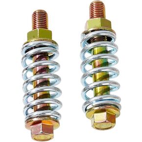 Rwraps 2-Pack Exhaust Bolt and Spring M10-1.5x67mm Exhaust Spring Bolt & Nut Harware kit