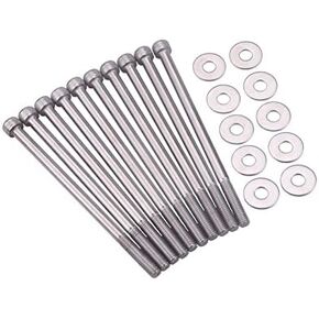 STAINLESS STEEL LS1 INTAKE MANIFOLD BOLTS KIT For LSX LS2 LS3 LS6 CAMARO CORVETTE GM
