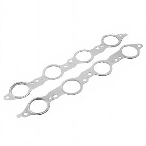 LS MLS Exhaust Manifold Header Gasket Pair W/Bolts for Chevy GMC 4.8 5.3 6.0L 1998-2016 551696, 12617944