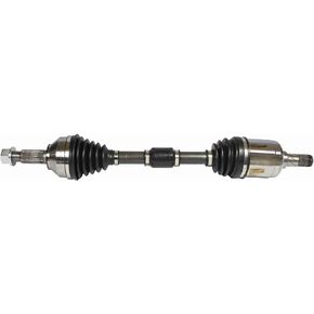 GSP NCV53911 CV Axle Shaft Assembly - Left Front (Driver Side), black & silver