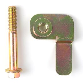 Front Track Bar Bolt and Flag Nut Retainer-for Jeep Wrangler TJ 97-06 Jeep Cherokee XJ 84-01 Jeep Grand Cherokee ZJ 93-98 Replaces 6504449