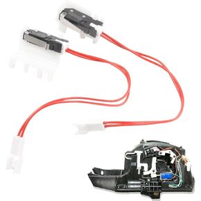 Dasbecan Gear Shifter Repair Kit Shift Switch Compatible with Nissan Sentra Pathfinde Altima 2013-2017 Replaces# RK5842 34901-3NW3A 34901-3NW2A (2Pcs)