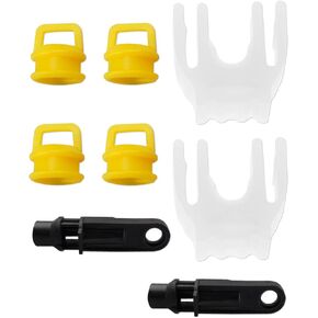 JUWEVAZU 8 Pack Shifter Cable Bushing Transmission Shifter Linkage Cable Bushing Repair Kit Fit for Buick Cadillac Chevrolet Dodge GMC JEEP Pontiac RAM Saturn 2004-2020 Replace 14104