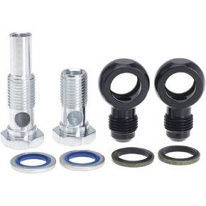 6AN x 1/4NPSM 4L80E GM مبرد زيت ناقل الحركة 90 درجة تركيبات البانجو in Kuwait