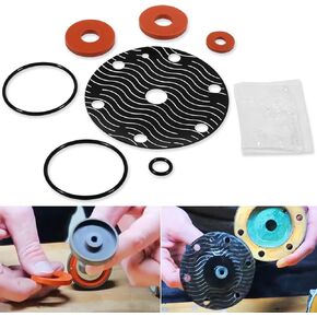 Replace for Wilkins 3/4"-1" Model 975XL/XL2 Rubber Repair Kit Backflow Preventer Repair Kit
