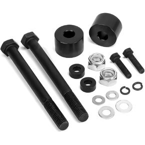KSP Diff Drop, CNC Machined T6 Aircraft Billet Aluminum Differential Drop kit with skid plate drop spacer fit for Tacoma 4Runner 4WD