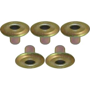 APDTY 106226 Body Mount Retainer Sleeve Pack Of 5 Compatible With 1987-1995 Jeep Wrangler (52002661)