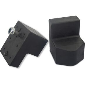 Front Bump Stops, Lower Arm Bumper Compatible with 01-06 Silverado Sierra 1500, 99-10 Silverado Sierra 2500 3500 HD, 95-00 Tahoe Yukon, 00-13 Suburban 2500 Yukon XL 2500 (Rubber, Pack of 2)