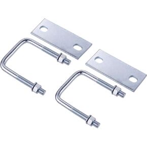 Leaf Spring Clamp Kit with 3" Leaf Spring Clamps for Truck