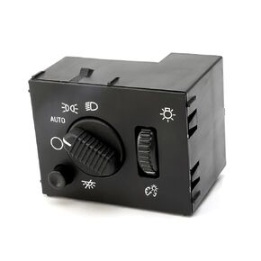 Cargo and Fog Lamp Switch - Replaces D7096C, 15143597, 1S14820. 15076588 - Compatible with Chevy, GMC & Cadillac Vehicles - Silverado, 2500 HD, 3500, Suburban 2500, Tahoe, Sierra 1500, Yukon XL