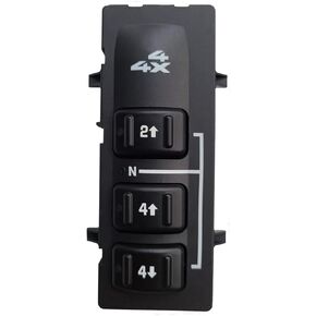 SWITCHDOCTOR 4WD 4x4 Selector Switch Compatible with 2003-2007 Silverado, Suburban, Avalanche, Yukon (Without Auto)