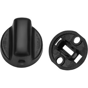 Ignition Key Knob Push Turn Switch & Insert Set Replacement for 2007-2015 Mazda CX-9 2006-2007 Mazda 6 2007-2011 CX7 | Replaces D461-66-141A-02 D6Y1-76-142 D46166141A02 - keyless Start Ignition Button