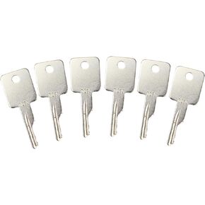 D250 Ignition Keys 6693241 6709527 A77313 307852A1 714602 Replacement for Bobcat Skid Steer Loader A220 A300 T110 T140 T180 T190 T200 T250 T300 T320 T450 T550 S100 S130 S150 (Pack of 8)