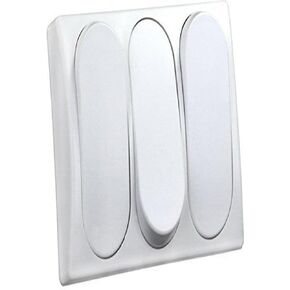 JR Products 13585 Modular On/Off Switch - Double,White