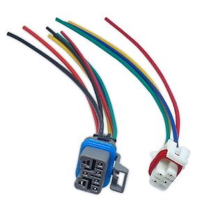 4L60E 4L80E 65E Neutral Safety Switch, Pigtails Switch Connectors 7 & 4 Wire - Compatible for GM 1995 to 2004 4-Speed Automatic Transmission, Replace 15305920, 88862288, 15305887
