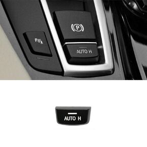 Car Handbrake Parking Brake P Button Switch Cover for BMW 5 7 F01 F02 F07 F10 F11 F18 F30 520 523 730 2009-2017 Old Model（Longer Latch）OEM:61316822518