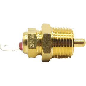 Electric Engine Cooling Fan Thermostat Temperature Sensor Switch with 3/8" Pipe Thread, 200 to 180 Degree Electric Engine Cooling Fan Thermostat Temperature Sensor Switch, Fits 10" 12" 14" 16 Fan