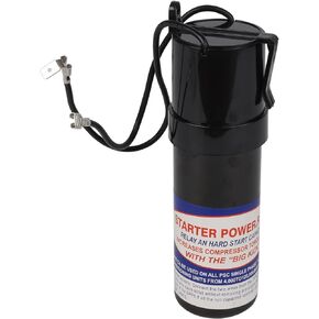 SPP6 Relay/Capacitor Hard Start Kit with 500% Increase Starting Torque for Air Conditioner - Compatible with HVAC Compressor – Replaces SPP6, TJ90HS6,AP4502872,35702, DST-6, ERPP6, HS6, HS650