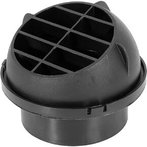 75mm Car Heater Ducting Warm Air Vent Outlet 360 Degrees Rotatable