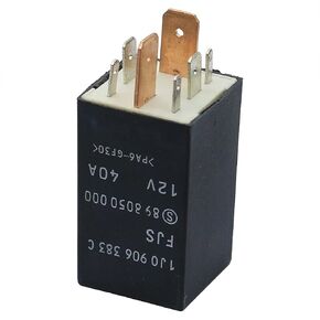 PLENTZOM 409 Fuel Pump Relay 1J0906383B 1J0906383C 1J0906383 Compatible with Audi VW Volkswagen Jetta Golf Passat GTI MK4 Beetle