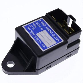 YQABLE 12V Timer Relay SBA385870301 Timer Glow Plug SBA385870300 83965764 385870300 for New Holland TC35 TC35D TC40 TC40D TC45 TC45D Case