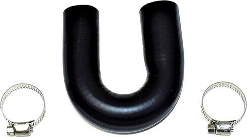 A-Team Performance - LS LT Heater Core Bypass Delete Hose With Clamps Coolant Crossover - Compatible with Chevrolet GM Pontiac LS LSX LS1 LS2 LS3 LS6 LS7 LQ4 LQ9 LT1 LT4 in Saudi Arabia