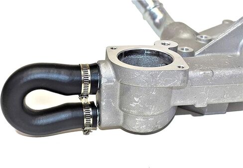 A-Team Performance - LS LT Heater Core Bypass Delete Hose With Clamps Coolant Crossover - Compatible with Chevrolet GM Pontiac LS LSX LS1 LS2 LS3 LS6 LS7 LQ4 LQ9 LT1 LT4 in Saudi Arabia