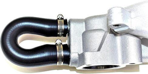 A-Team Performance - LS LT Heater Core Bypass Delete Hose With Clamps Coolant Crossover - Compatible with Chevrolet GM Pontiac LS LSX LS1 LS2 LS3 LS6 LS7 LQ4 LQ9 LT1 LT4 in Saudi Arabia