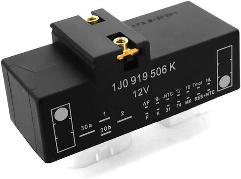 Cooling Fan Control Unit Module Relay Replacement # 902-419 1J0919506K 1J0 919 506 K Fit 2000-2014 Beetle Jetta Golf A3 TT in Saudi Arabia