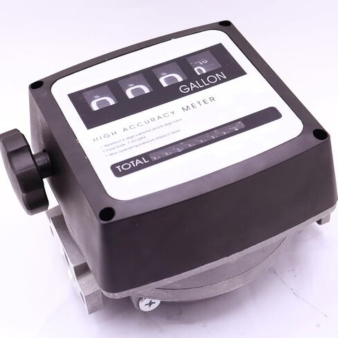 BORRITT 1 بوصة NPT خيوط ميكانيكية 4-مقياس تدفق الوقود الرقمي من الألومنيوم 5-30GPM مضخات نقل الوقود جالون متر 0.75 بوصة البطانات المخفض ± 1٪ دقة ديزل بنزين 4 عجلات متر ميكانيكي in Kuwait