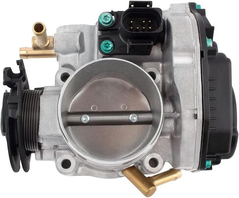 مجموعة جسم الخانق لحقن الوقود الإلكتروني من WEDOAUTO مناسبة لسيارات Volkswagen Jetta/Golf 1999 2000 2001، لسيارات Volkswagen Beetle 1998 1999 2000 2001 L4 2.0L استبدال #06A133064H, 337-60697 in Kuwait